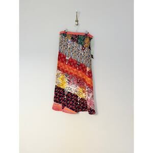 Kathmandu Imports Abstract Tapestry Pooka Shell Maxi Skirt